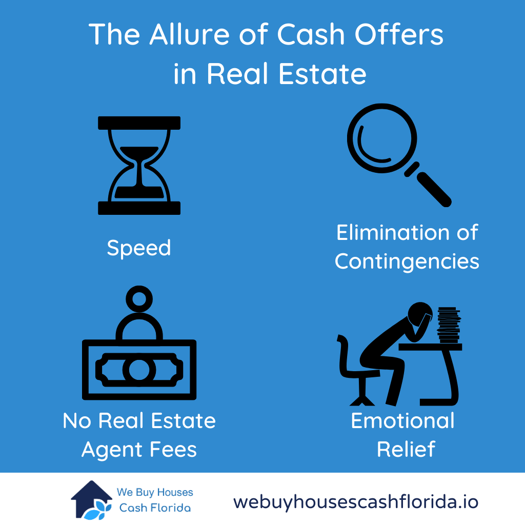 infographic explaining why cash offers are attractive
